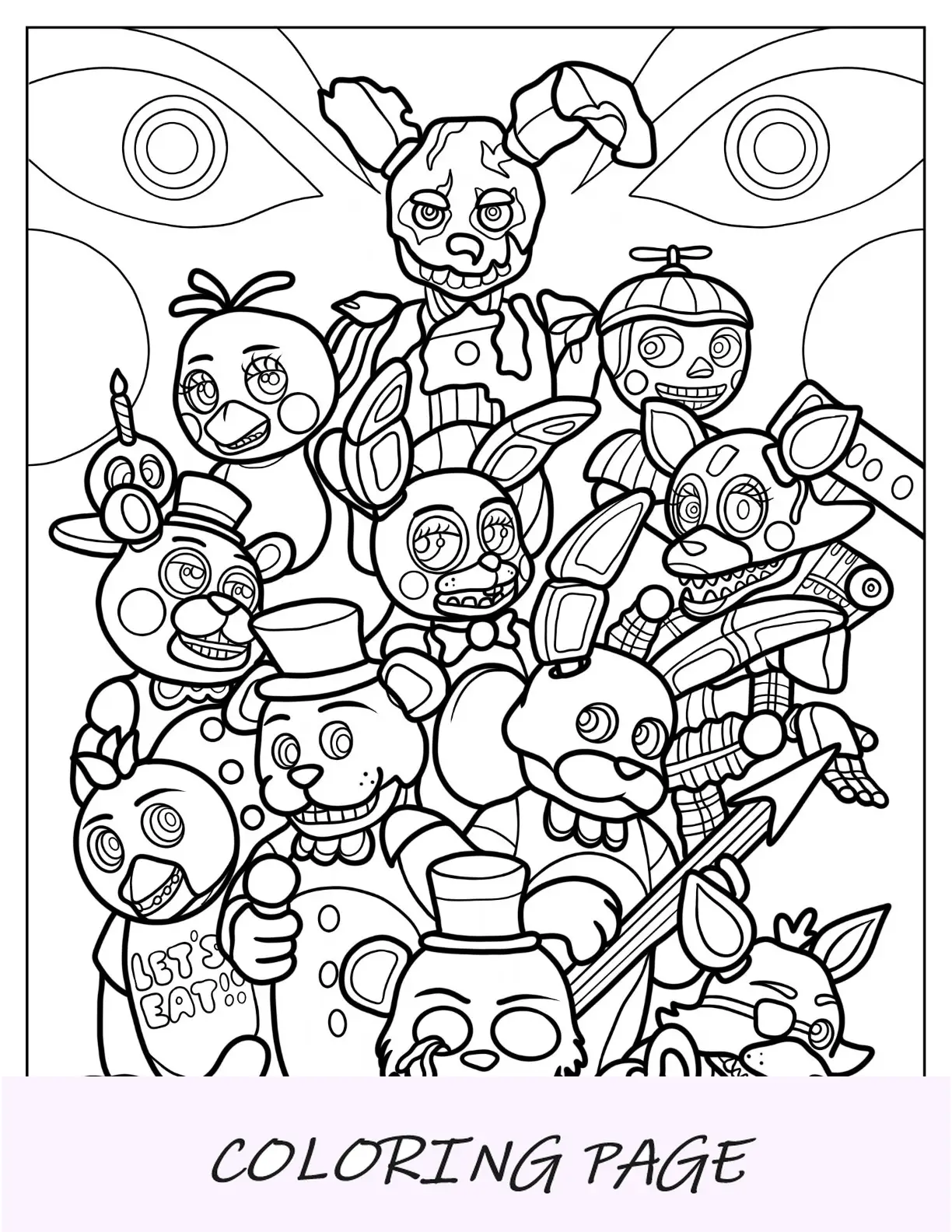 Chibi Cinco Noites no Freddy