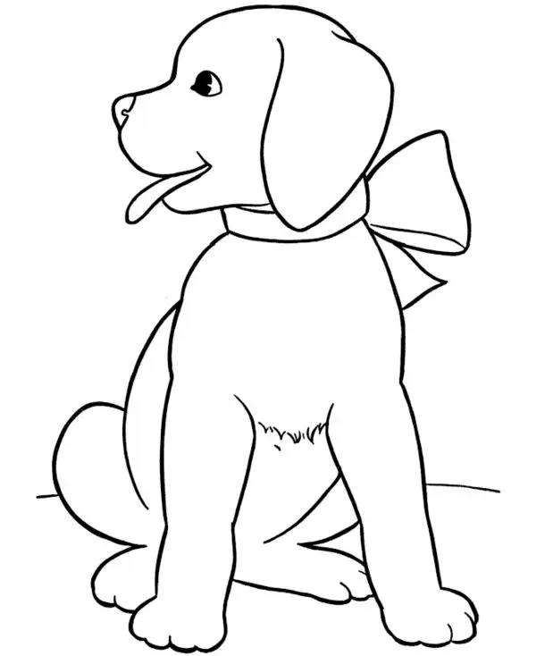 Puppy Coloring Pages