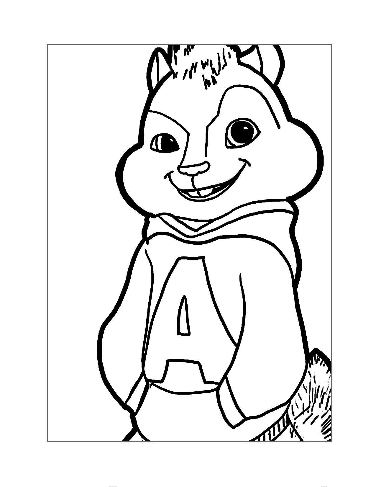 Alvin Chipmunks Coloring Pages