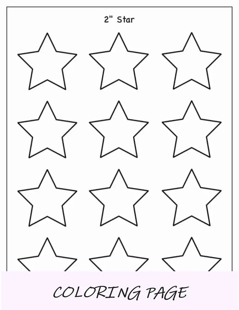 Modelo de estrela de 5 pontas de 2 polegadas(1)