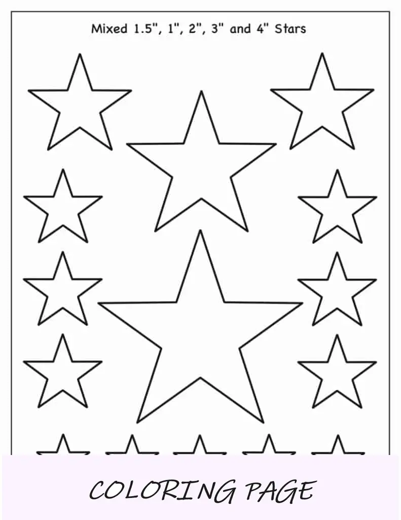 Modelo de estrela de 5 pontas (misto)