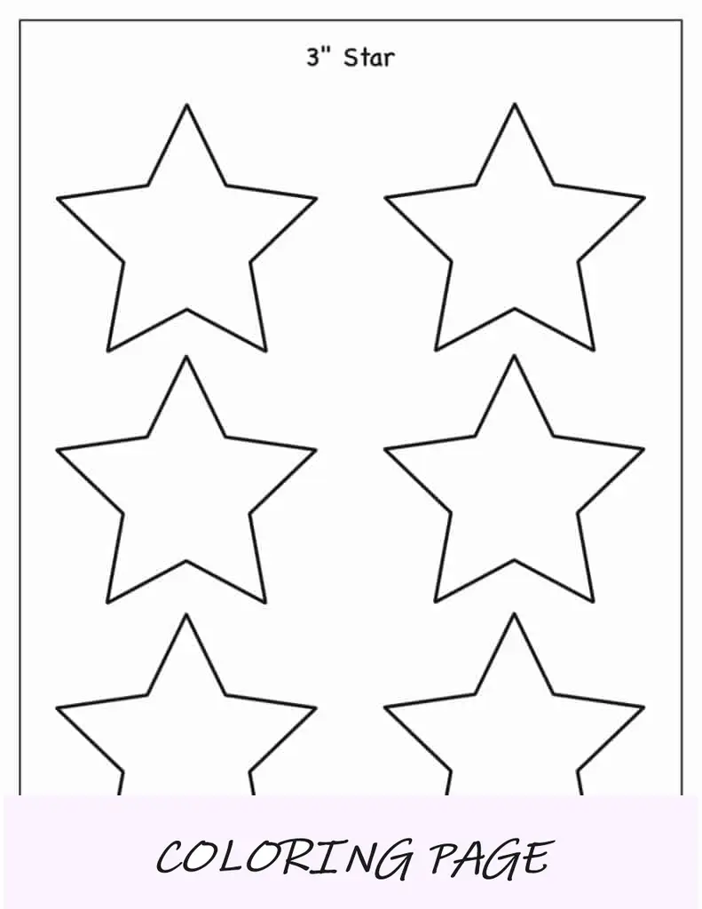 Modelo de estrela de 5 pontas de 3 polegadas(1)