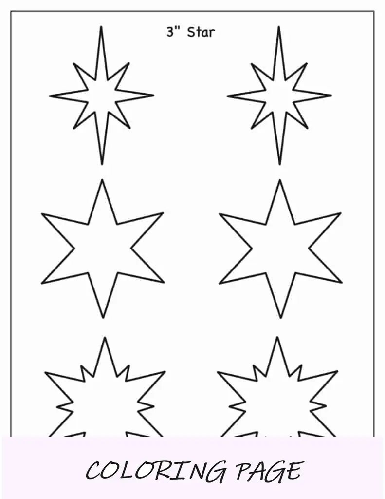 Modelo de estrela de 3 polegadas (aleatório)(1)