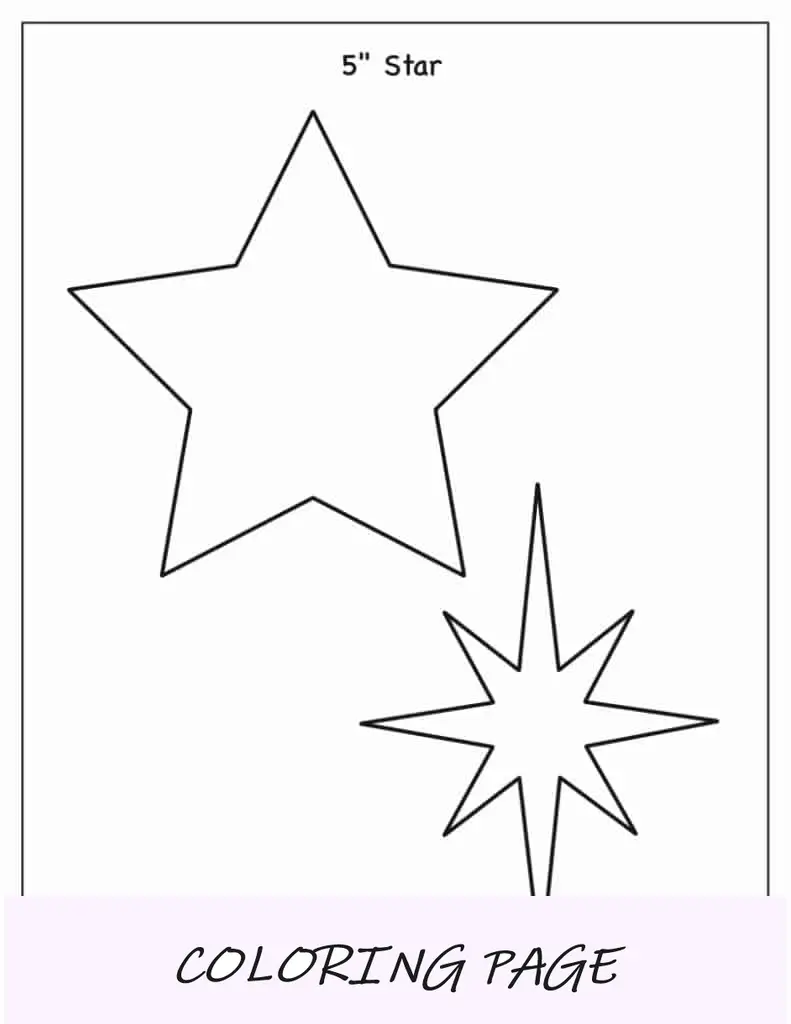 Modelo de estrela de 5 polegadas (aleatório)(1)