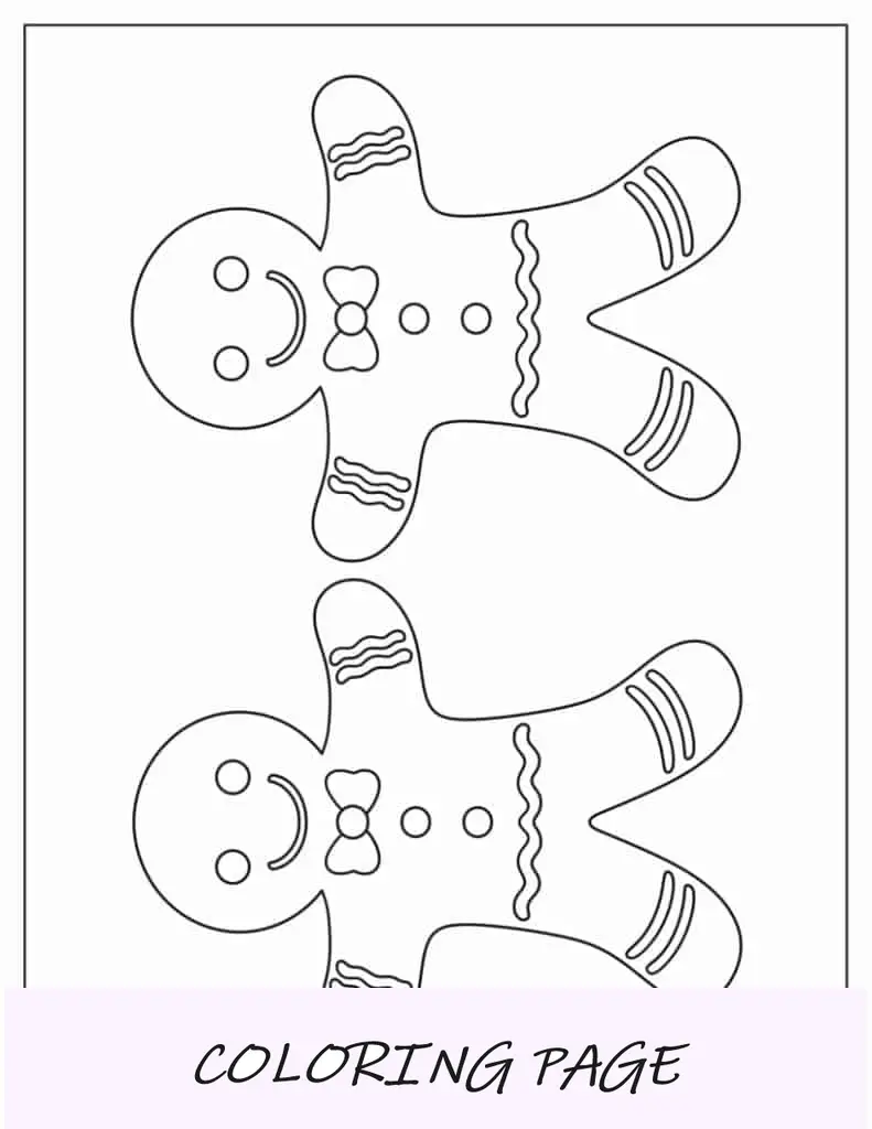 Modelo de boneco de gengibre médio feliz