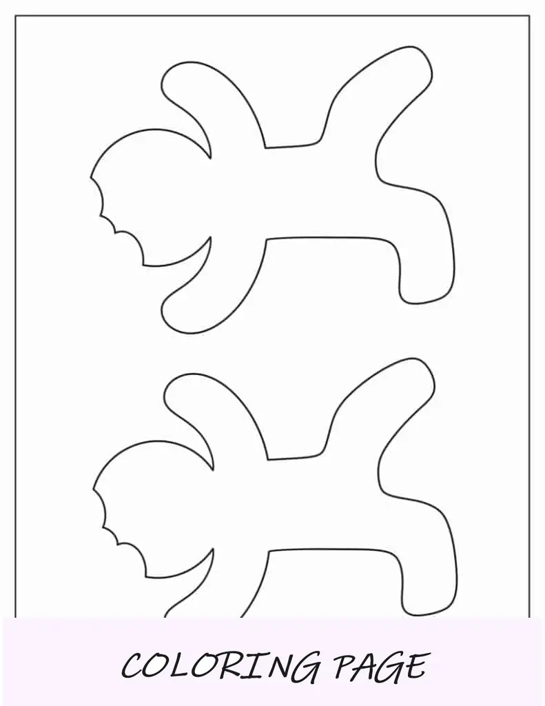 Modelo de boneco de gengibre médio mordido