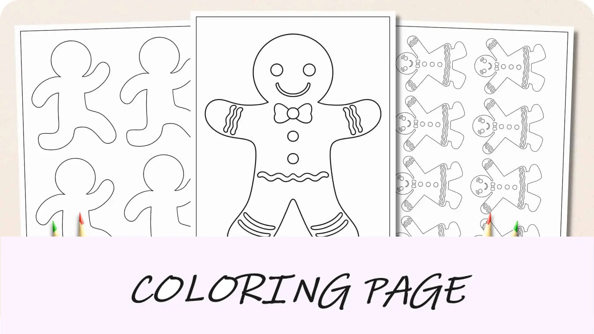 Imagem em destaque de modelos de Gingerbread Man
