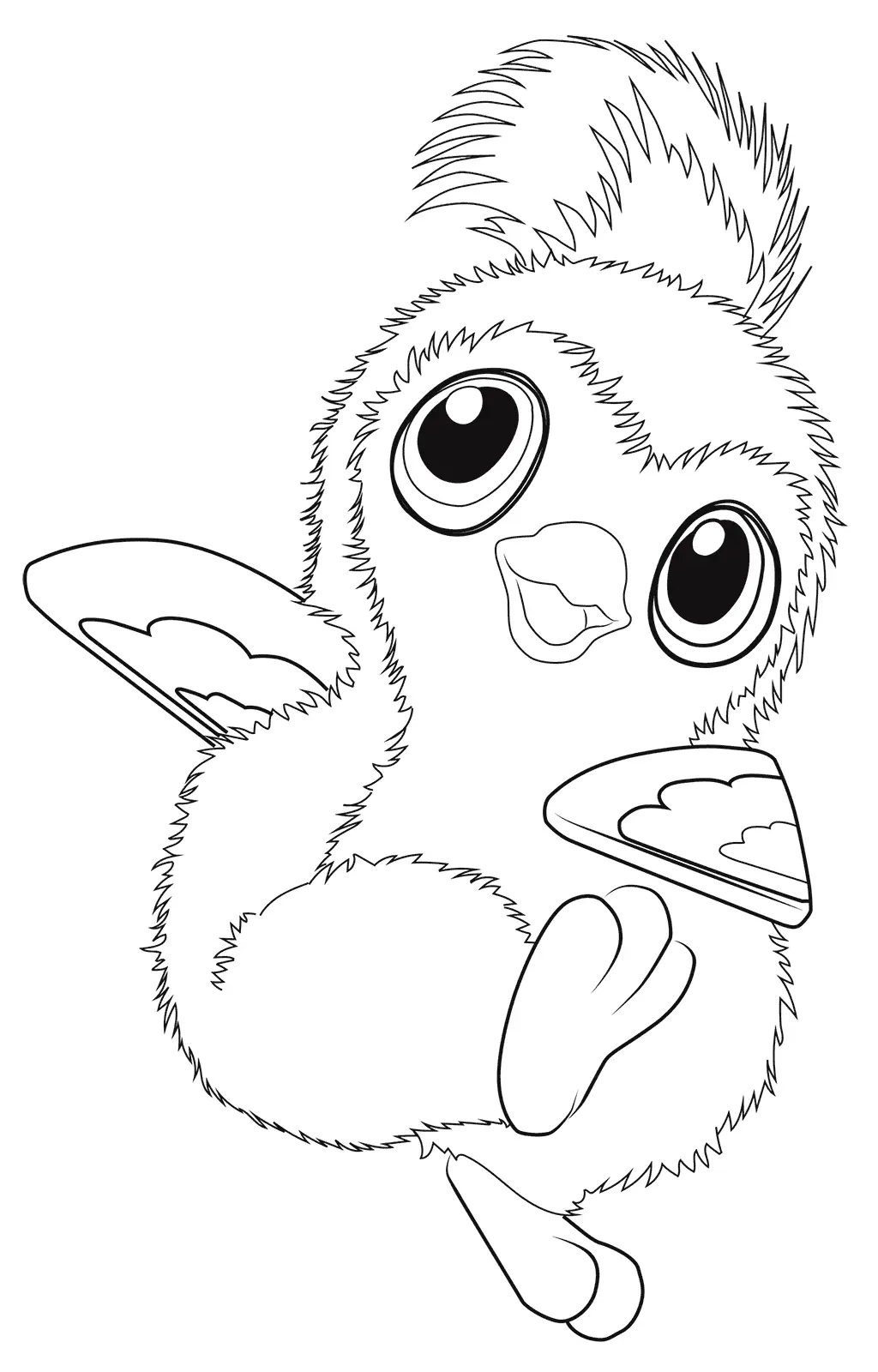 Cute Hatchimals Coloring Pages