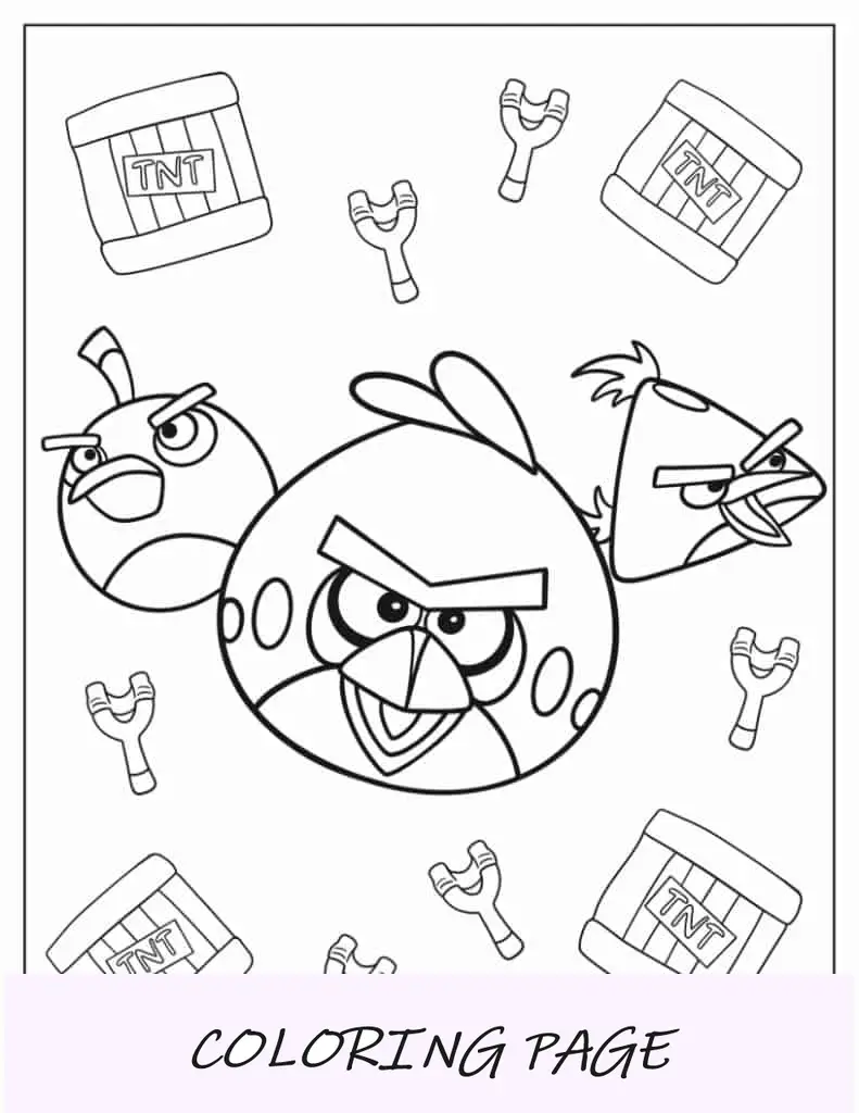 Angry Birds Red, Chuck y bomba en el aire