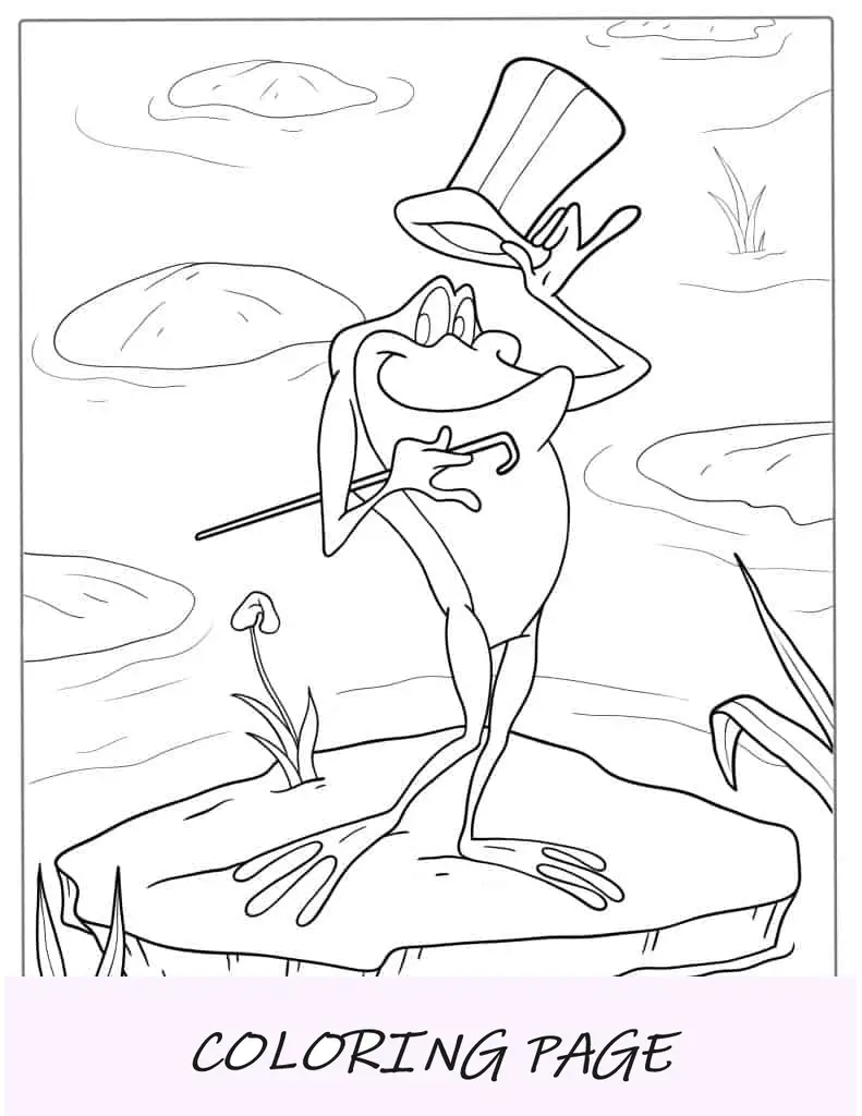 Michigan J. Frog di Looney Tunes To Color