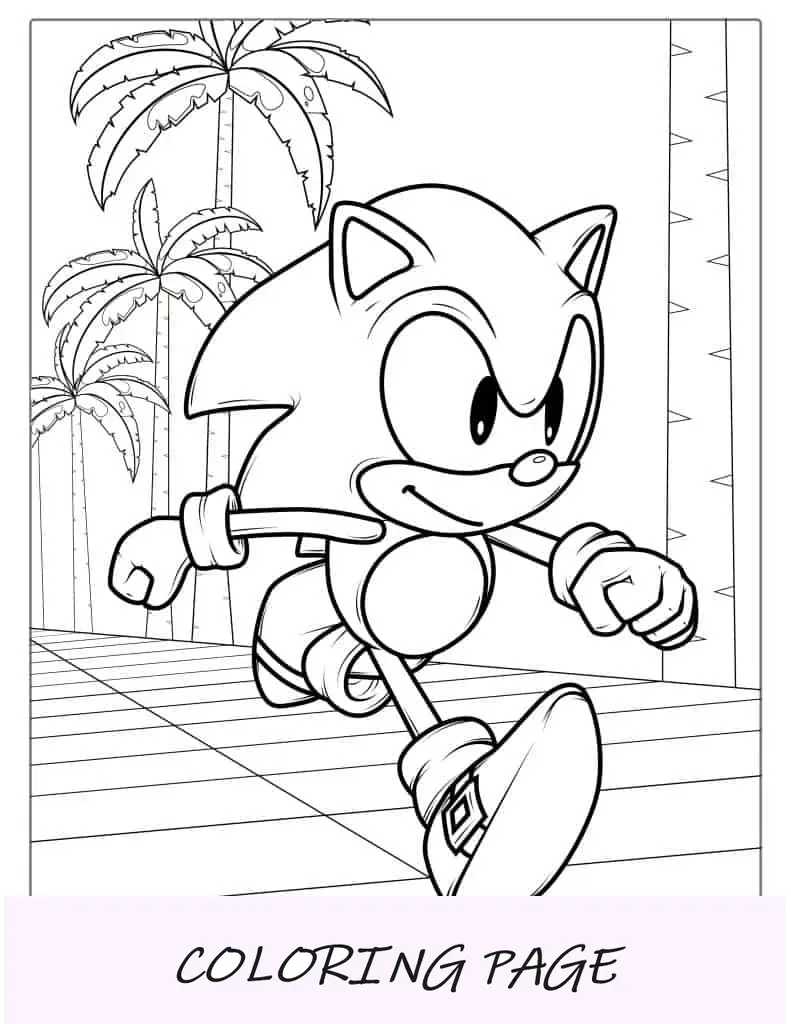 Executando Sonic em videogame