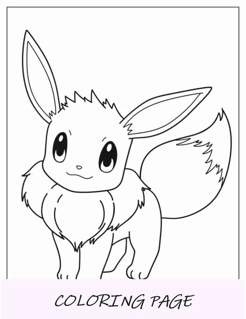 Página para colorir de Ash de Pokémon