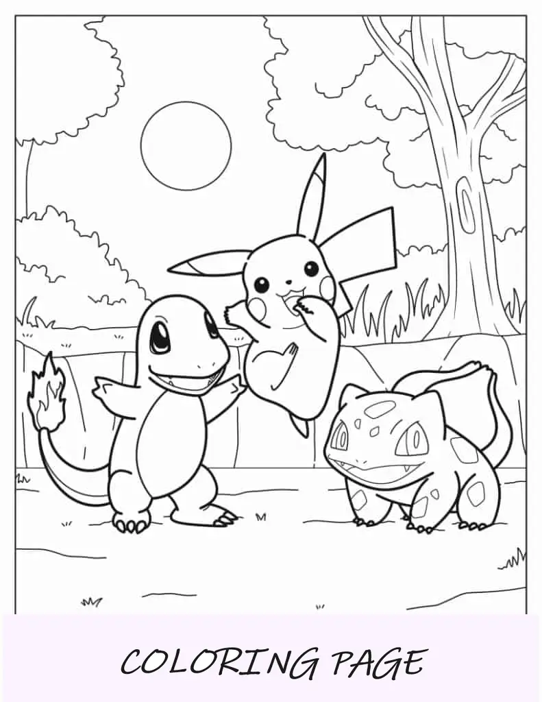 Jigglypuff com notas musicais para colorir