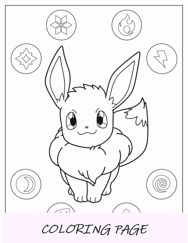Pokémon Dragonite fofo para colorir