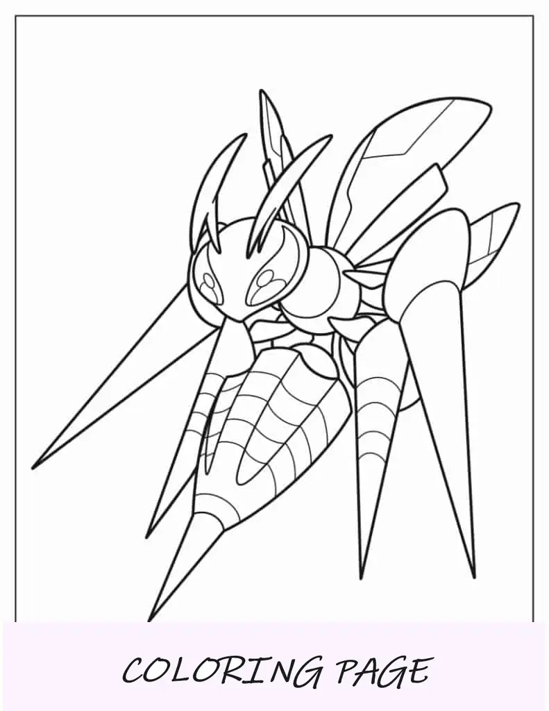 Folha para colorir Charizard
