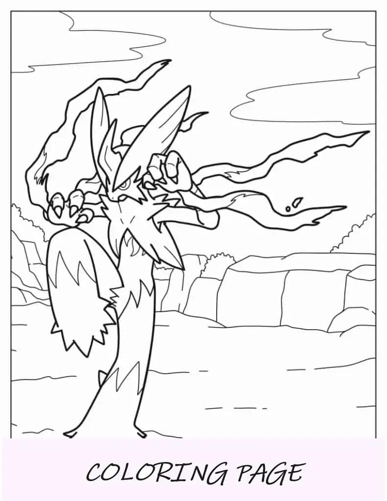 Página para colorir fácil de Venusaur