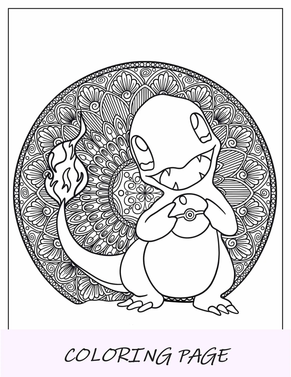 Adorável Pokémon Charmander