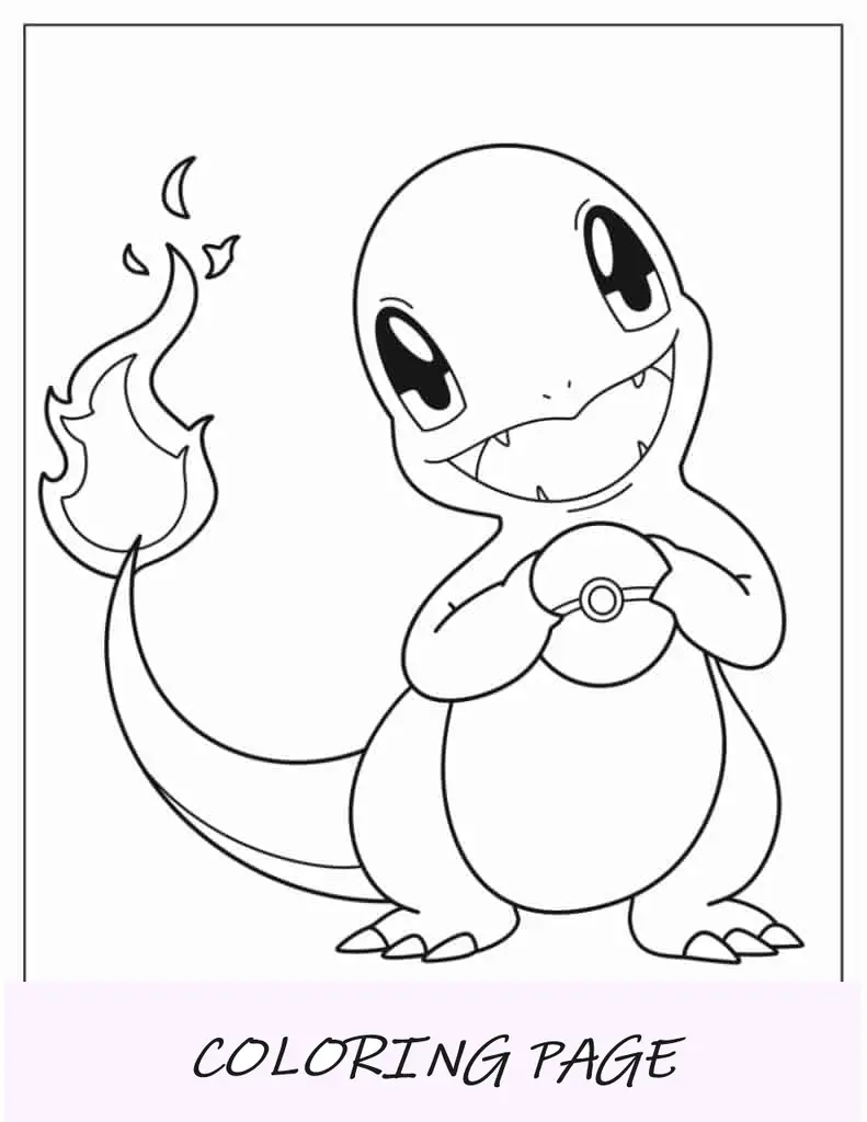 Pokémon Snorlax para colorir