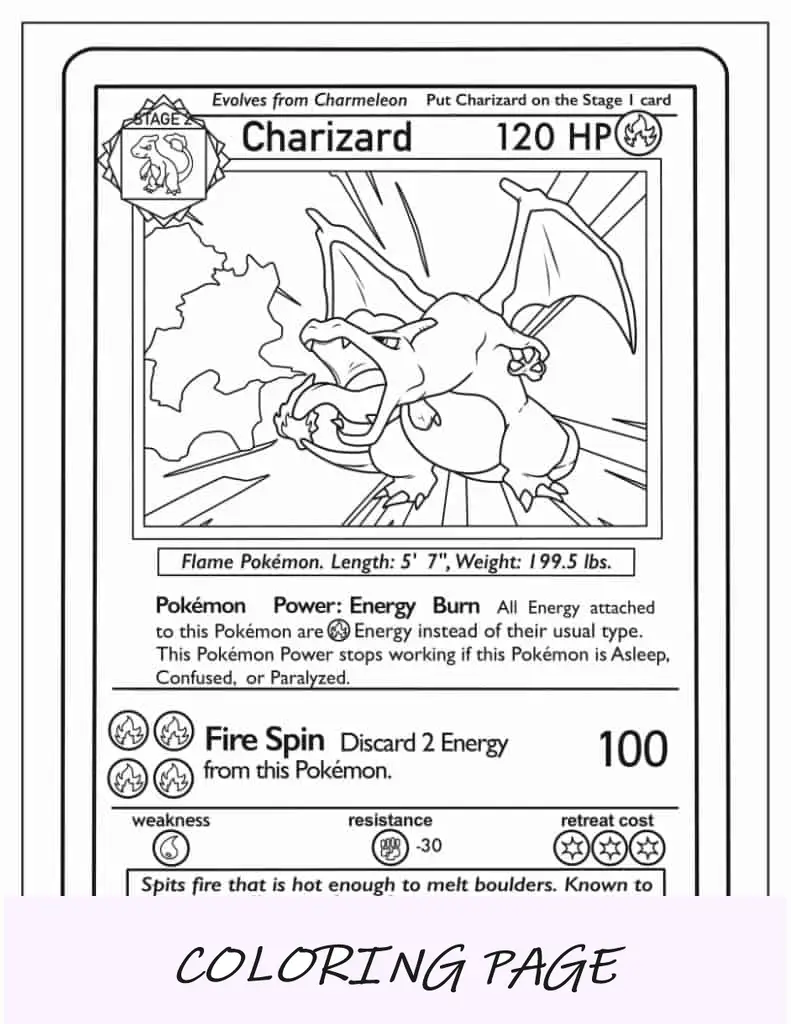 Página para colorir fácil de Pikachu com eletricidade