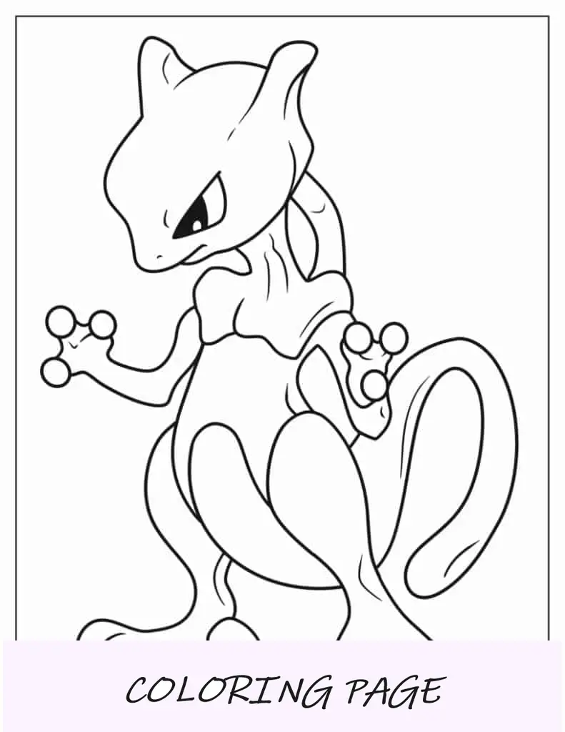 Bola Pokémon simples de colorir