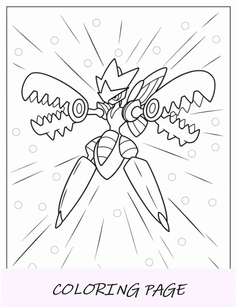 Folha para colorir de Vaporeon na água