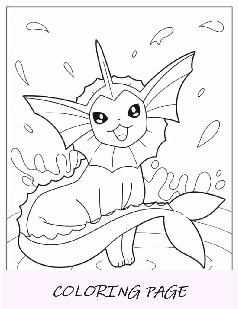 Mandala Eevee Simples