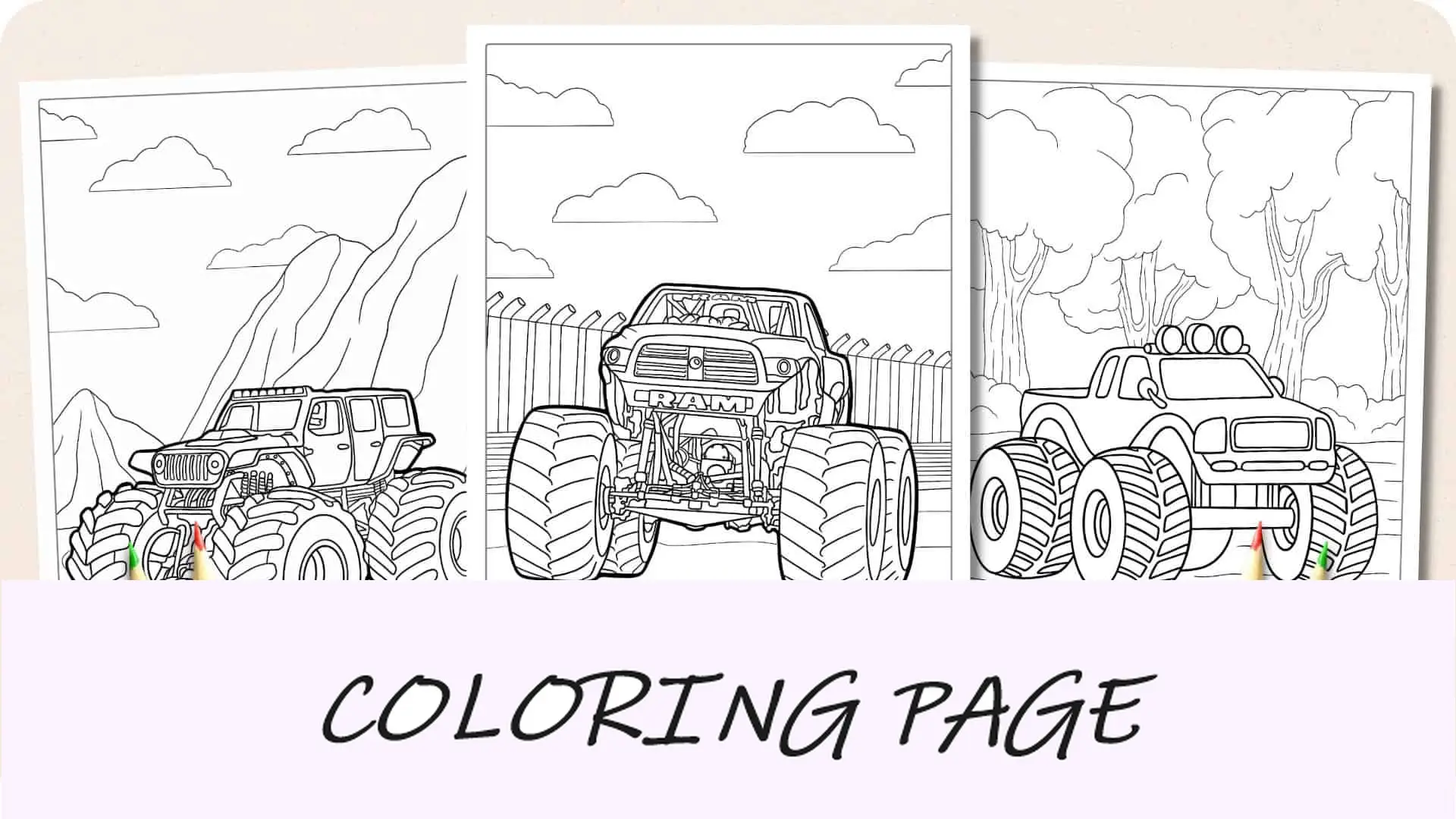 Monster-Truck-Páginas-para-colorear-Imagen-destacada