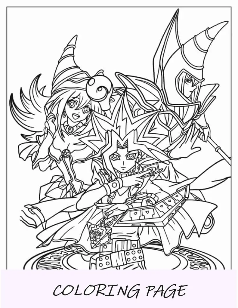 Dibujo para colorear de Ghoul de Tokio
