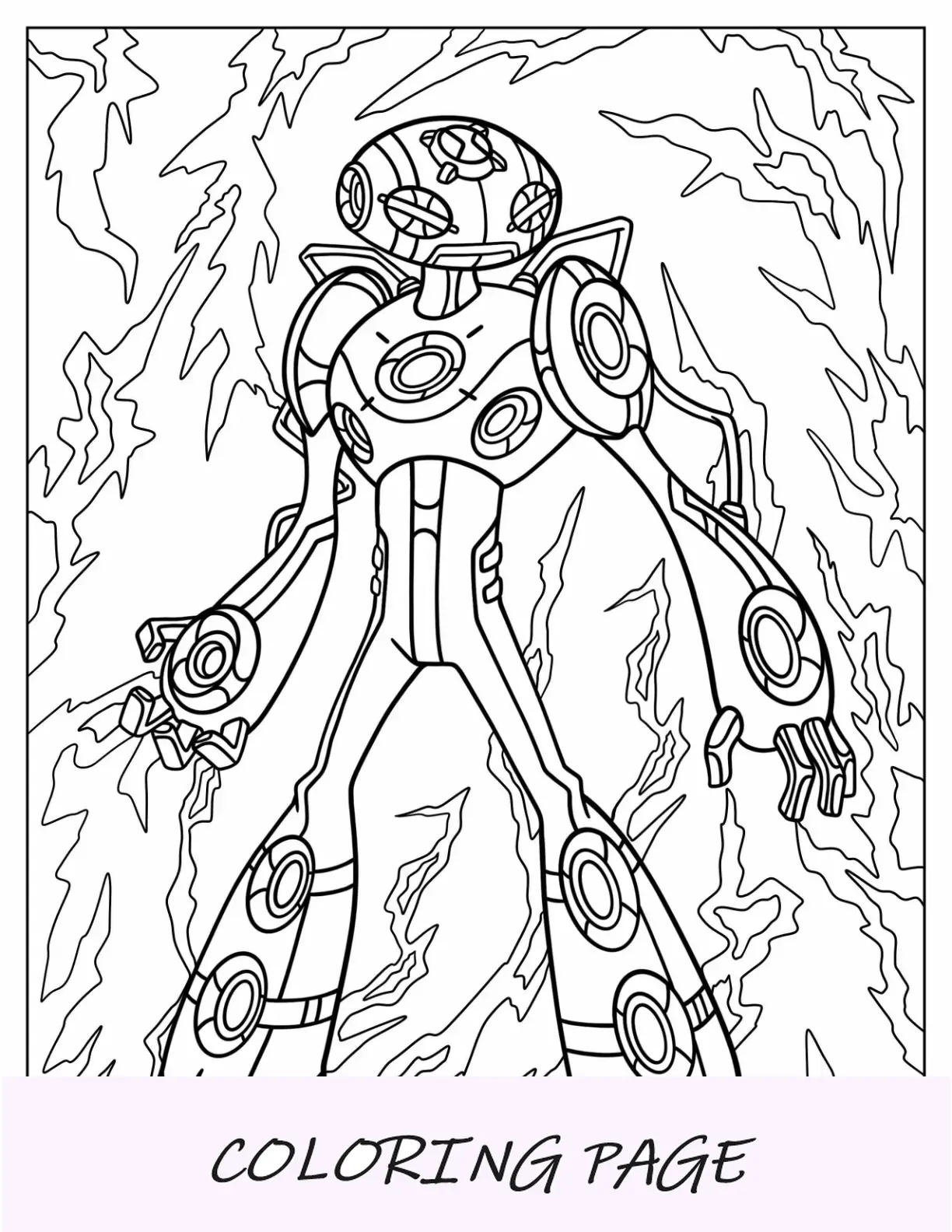 Ben 10 Para Colorear De Ultimate Echo Echo Alien Form