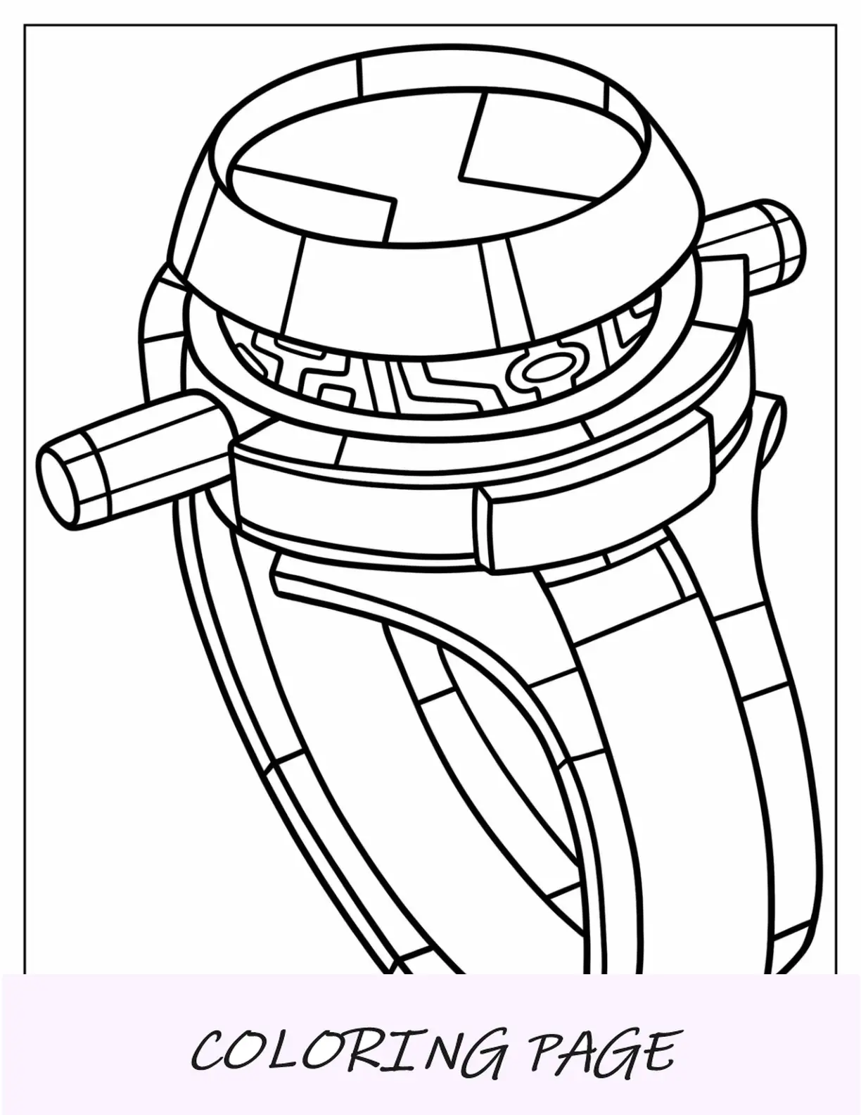 Ben 10 Para Colorear De Omnitrix Alien Force