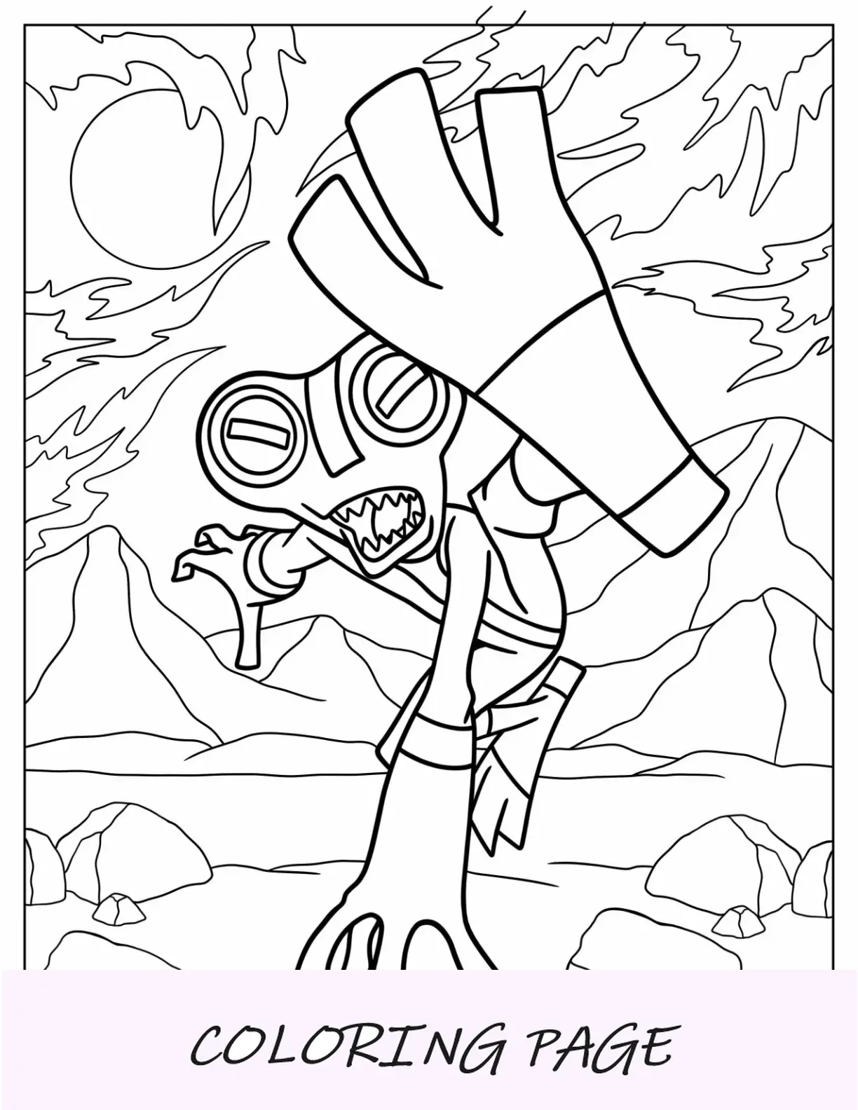 Ben 10 Para Colorear De Materia Gris Haciendo Patada Alta