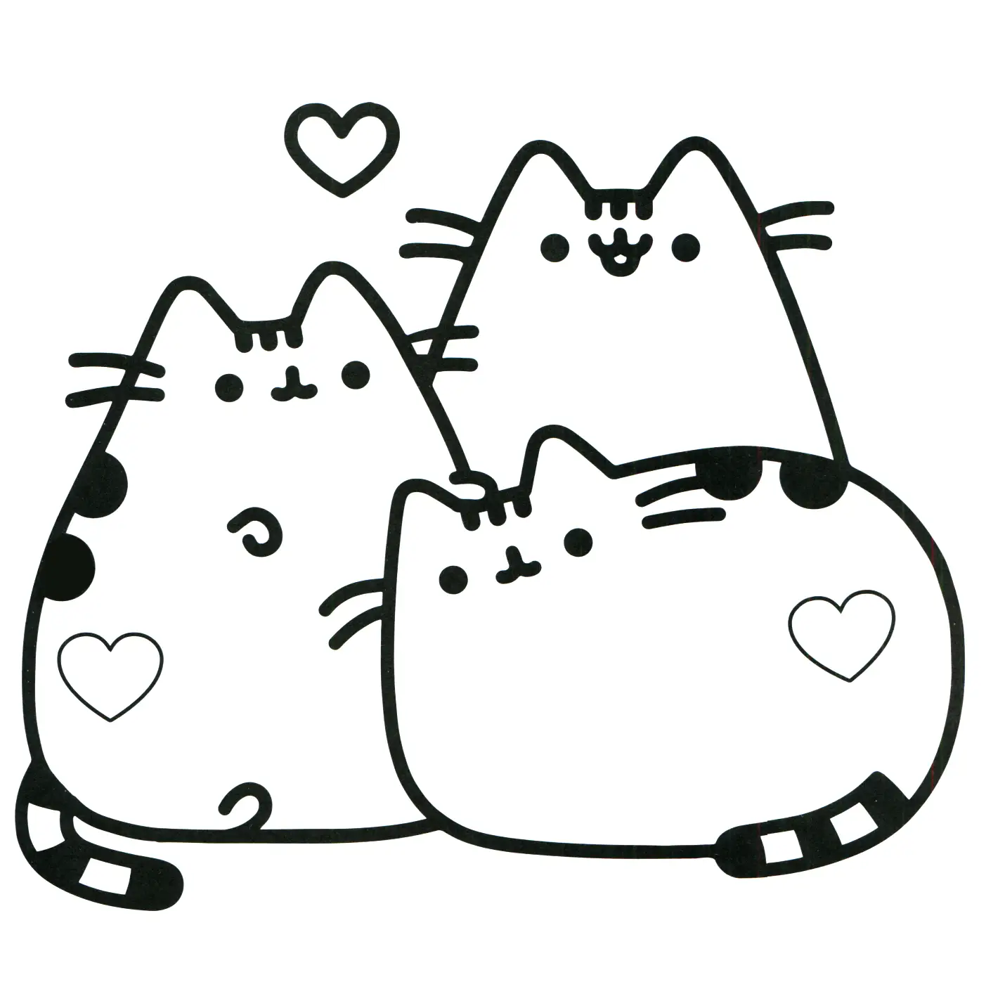 Kittens Coloring Page