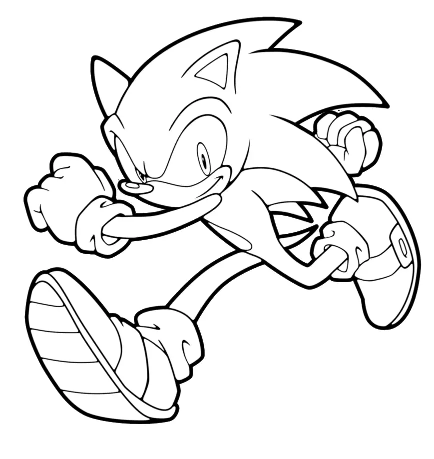 Big The Cat Sonic Coloring Pages
