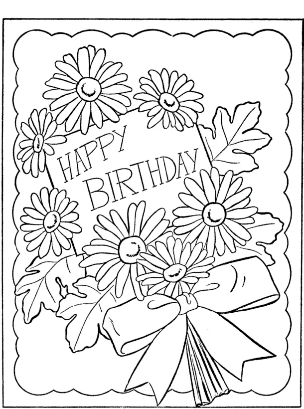 Happy Birthday Printable Invite Card
