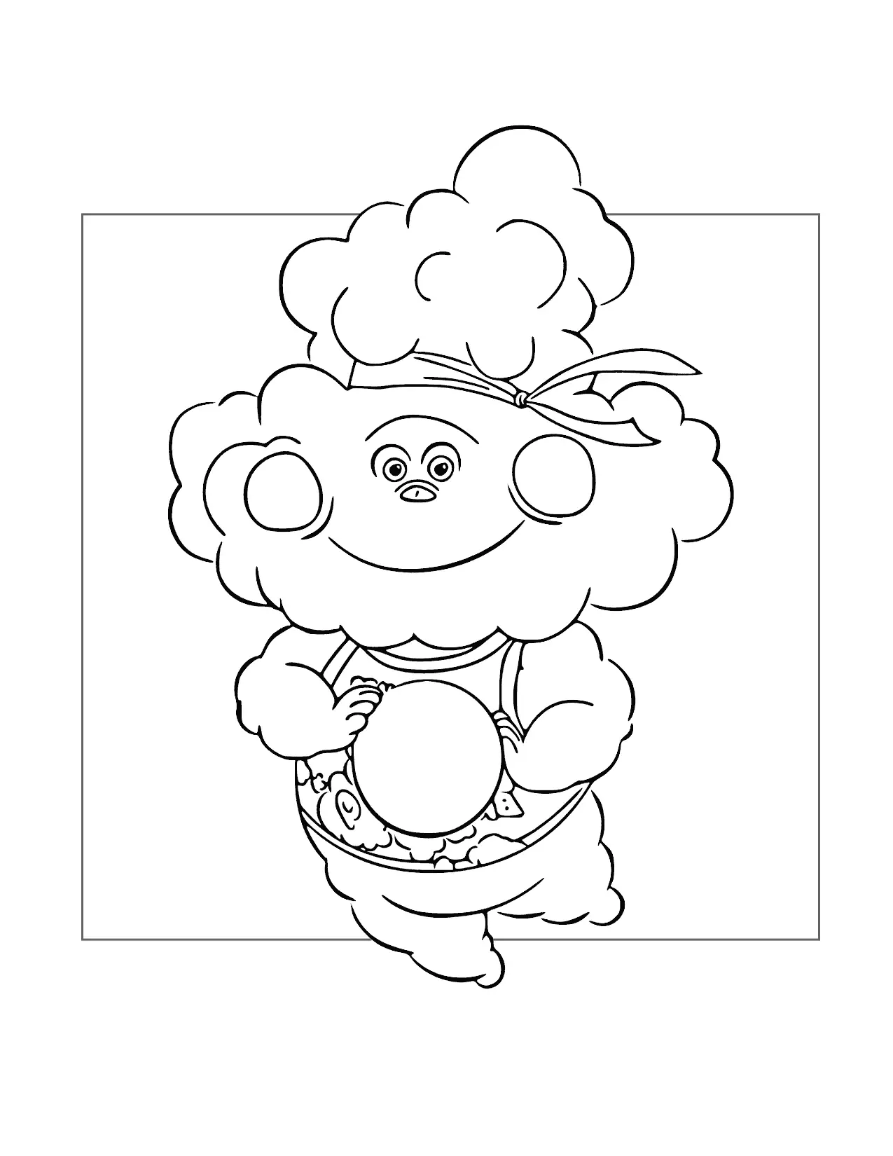 Lutz Airball Player Elemental Coloring Page