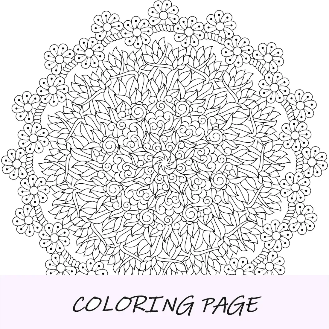 Mandala de padrões antigos