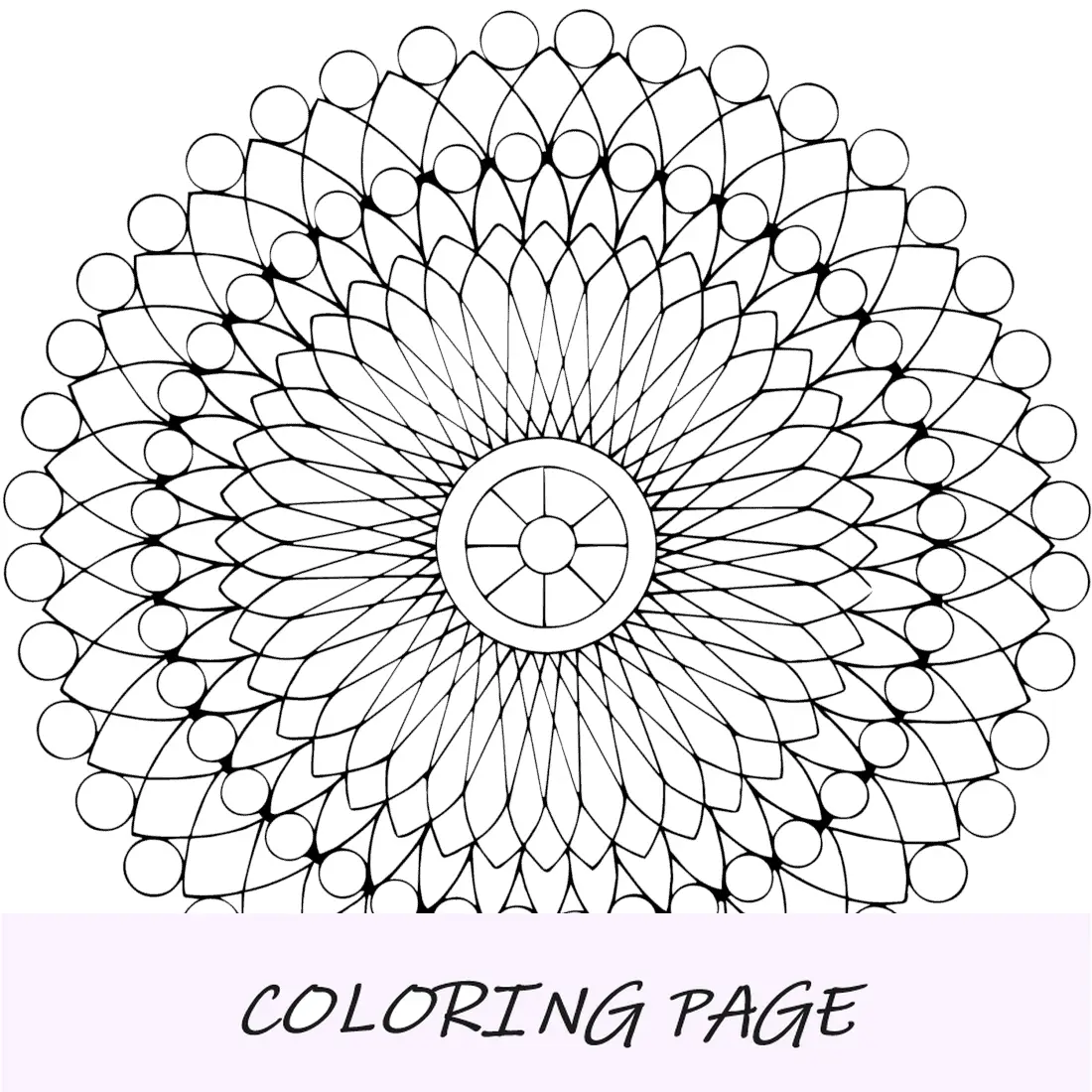 Mandala de miçangas