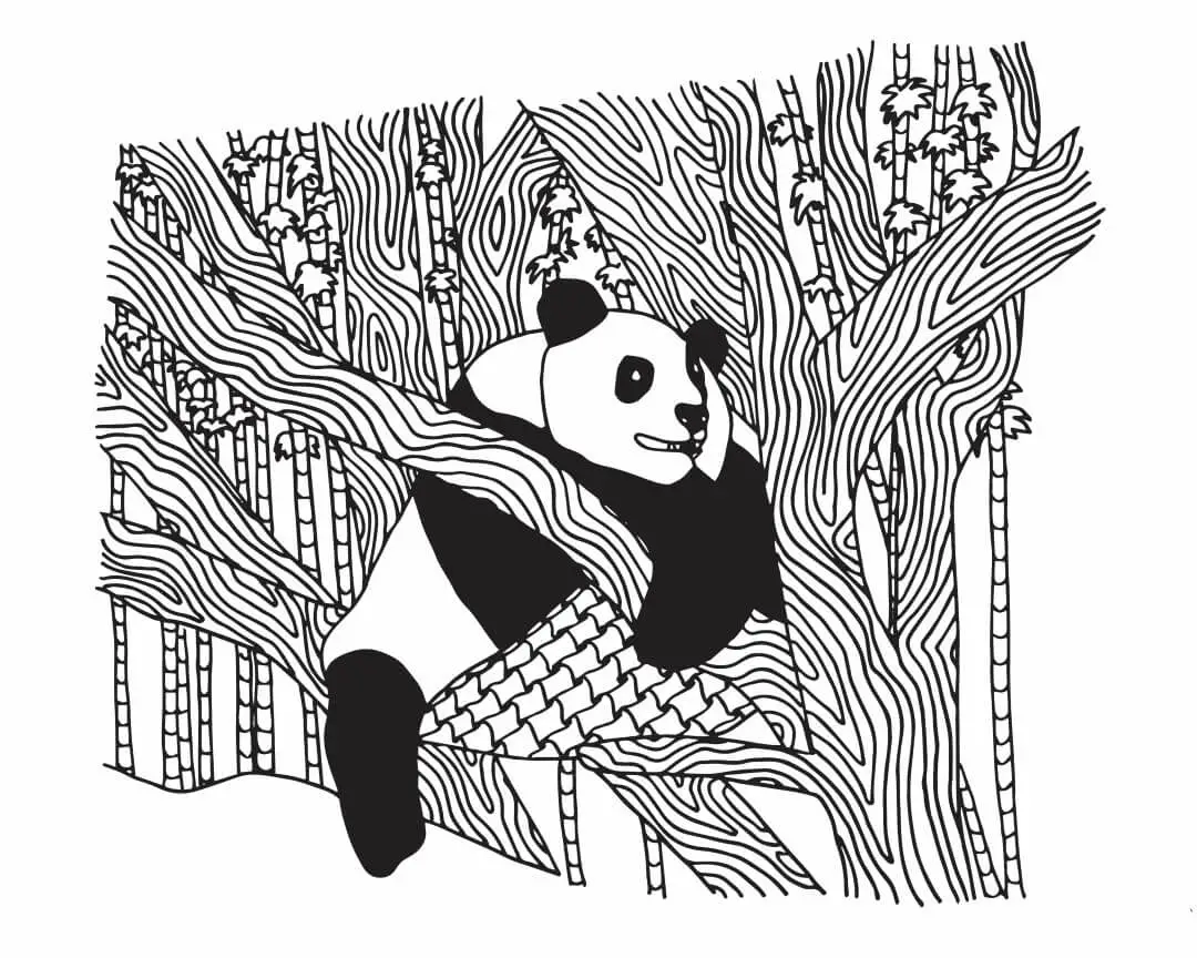 Panda Coloring Pages