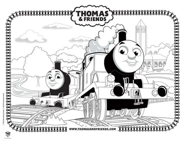 Thomas And Friends Coloring Pages