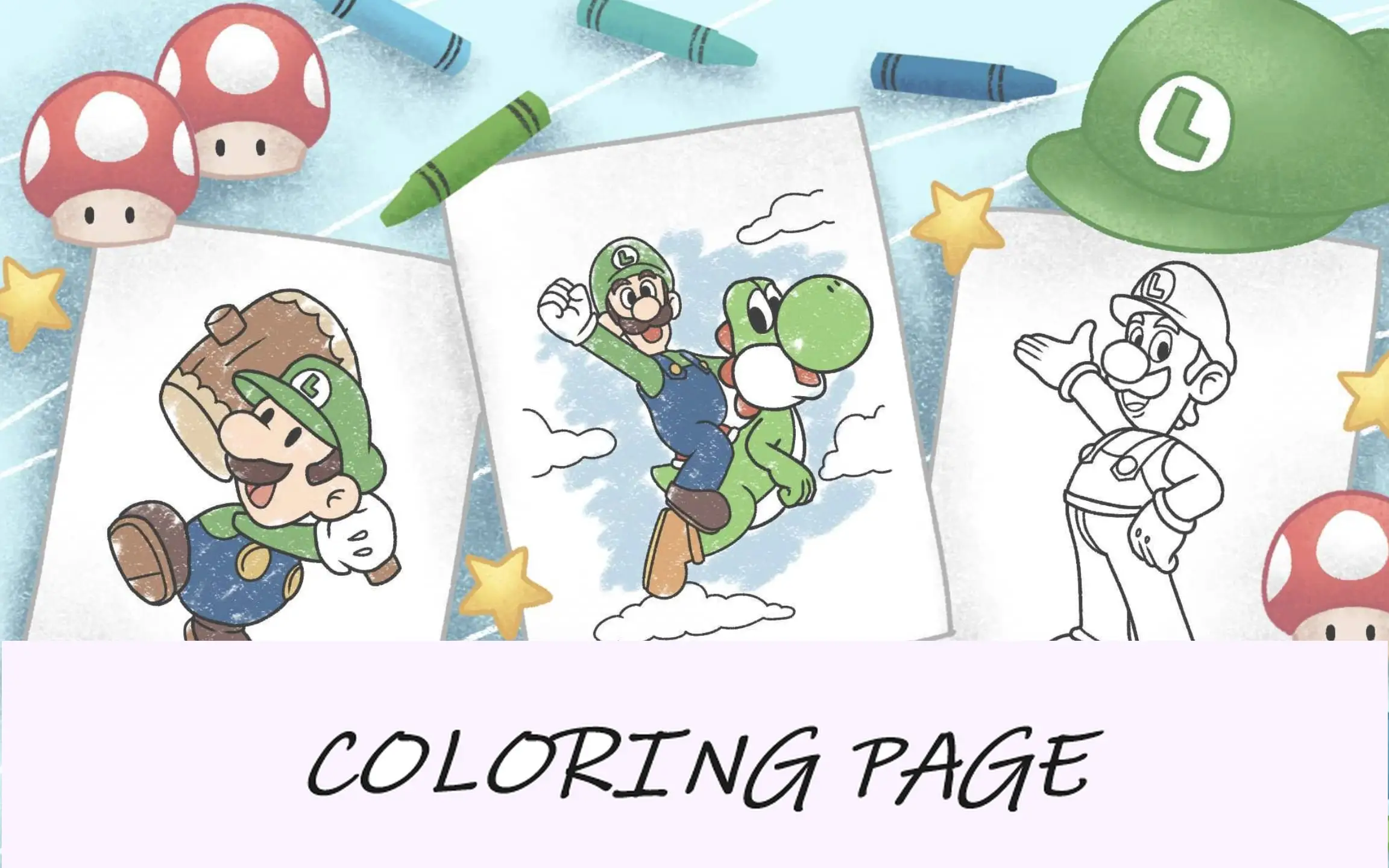 yoshi para colorear imagen característica