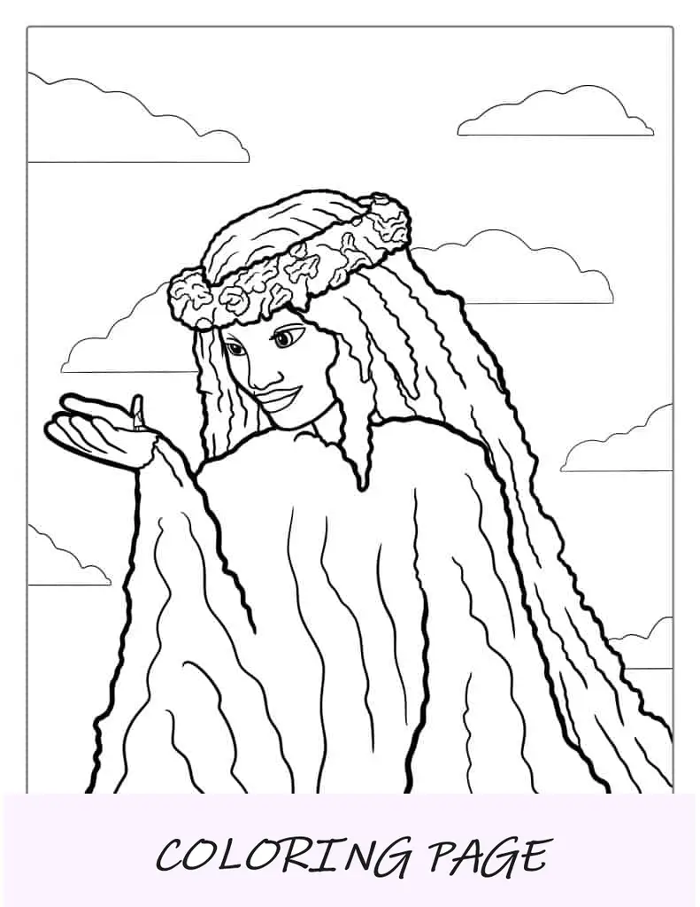 Te Fiti (Mãe Natureza) Da Moana à Cor