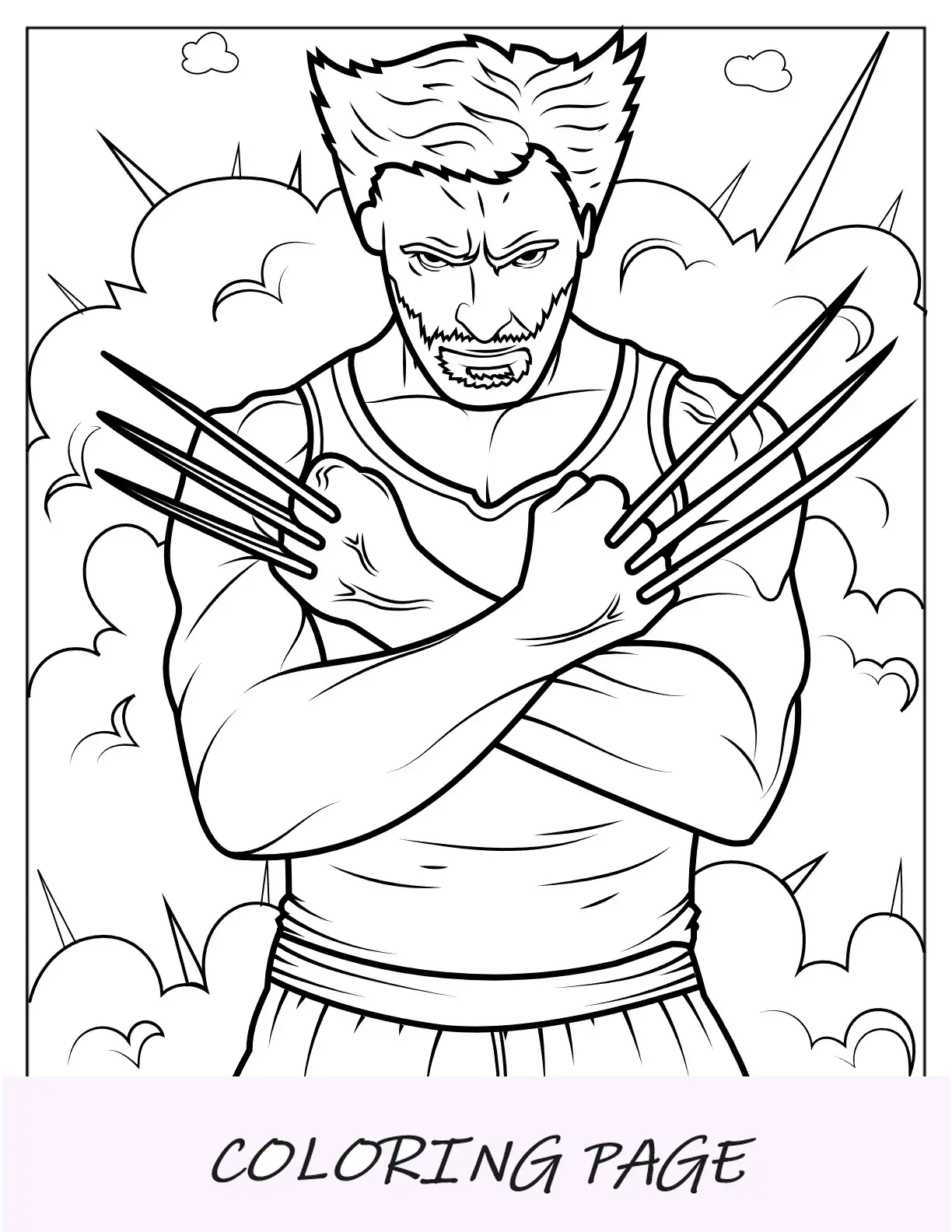 Hugh Jackman Wolverine em X-Men