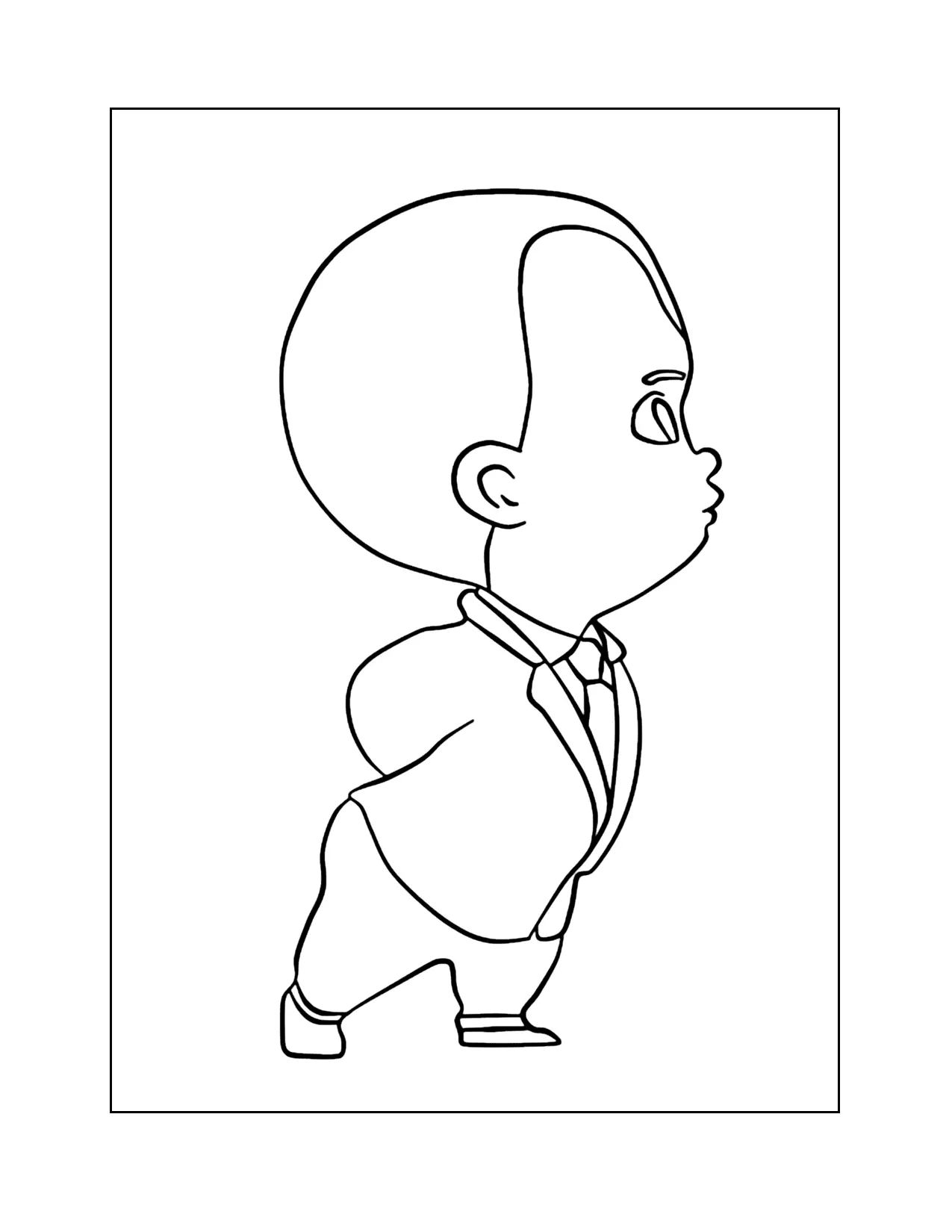 The Boss Baby Coloring Pages
