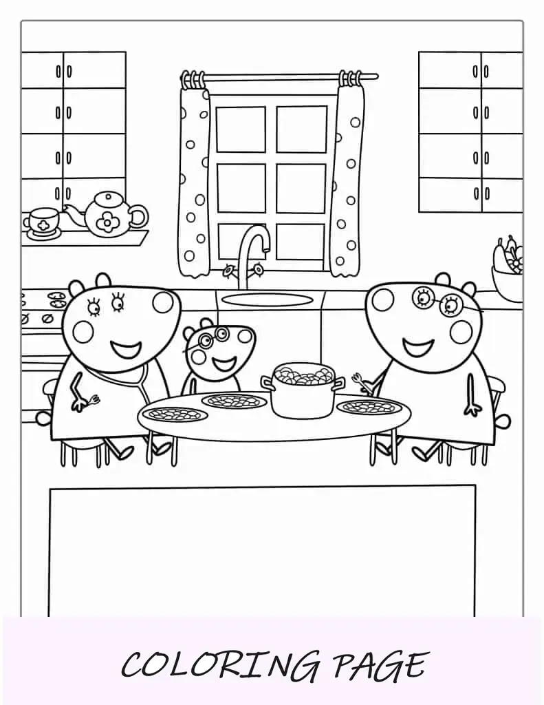 Mandy Mouse fa colazione con la mamma Topo