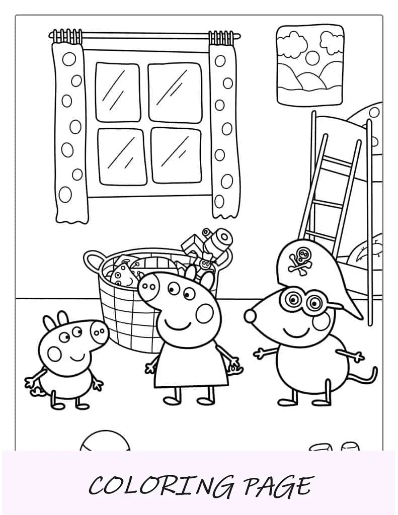 Peppa Pig gioca con gli amici