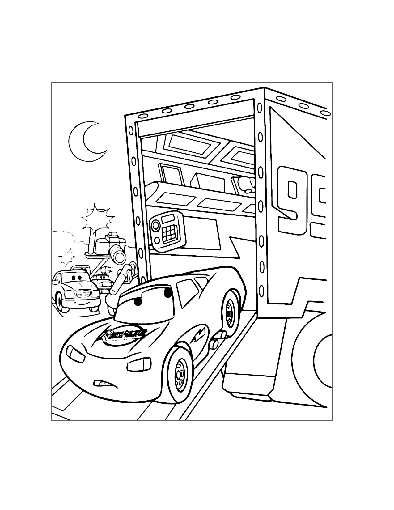 Cars Coloring Pages