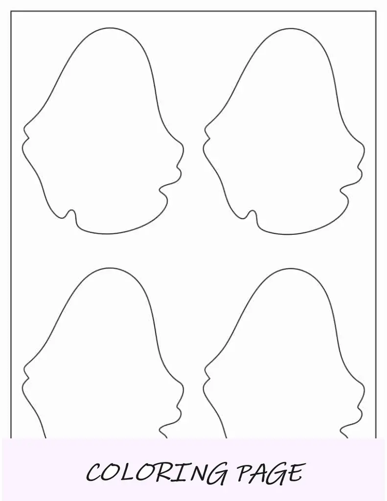Plantilla de fantasma tradicional mediana para niños