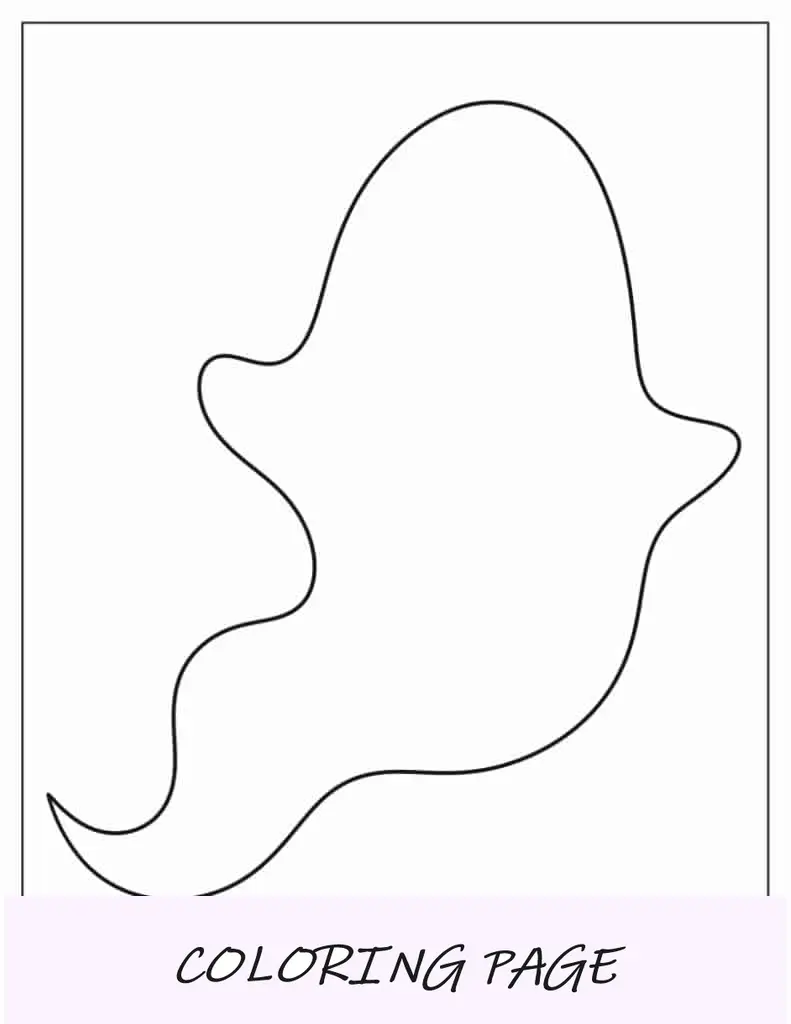 Plantilla de fantasma flotante de página completa