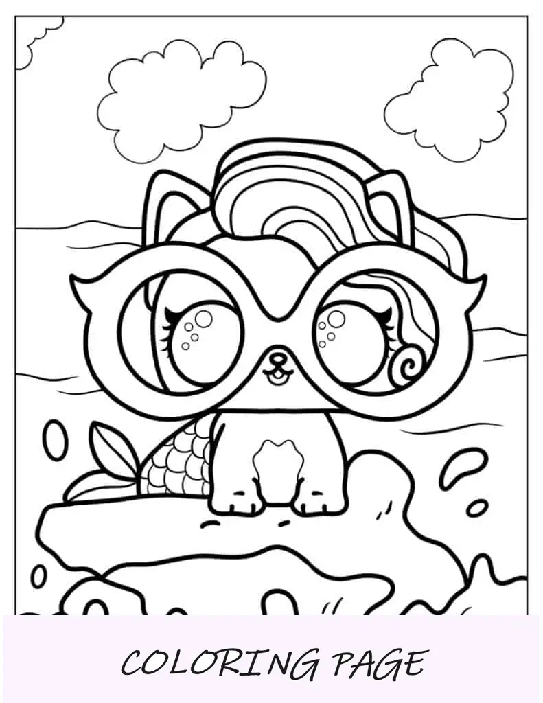 Splash Meow-Maid do Clube Glitterati