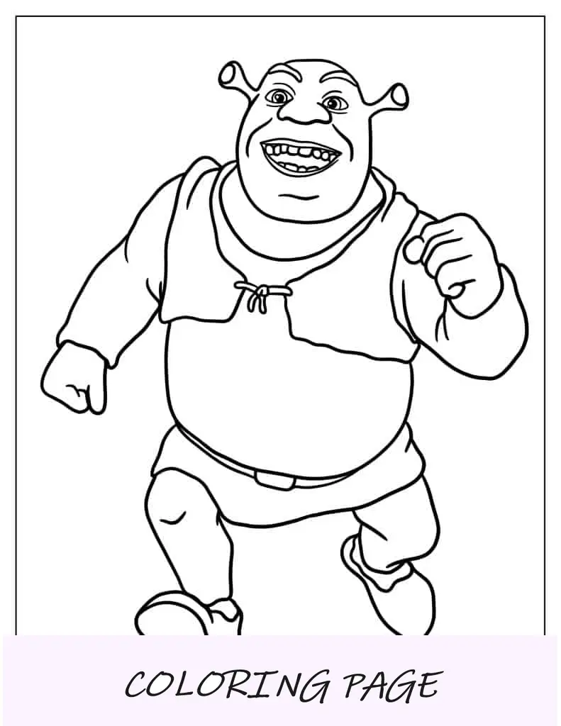 Fada Madrinha do Shrek às Cores